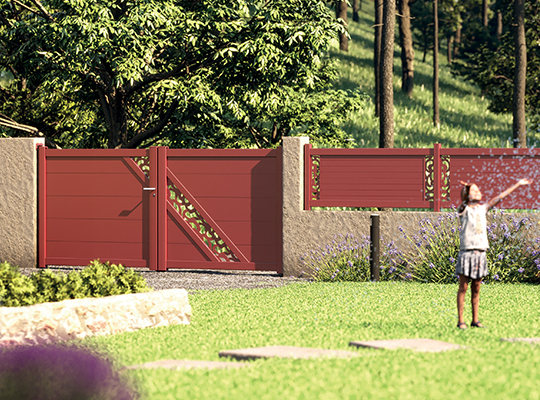 choisir une couleur originale pour votre portail